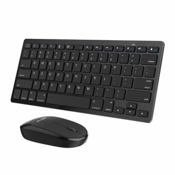 Mouse and keyboard combo Omoton (Black)