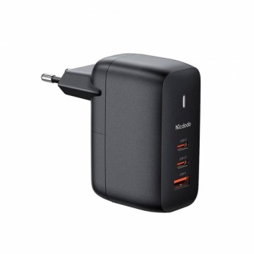 GaN 65W charger Mcdodo CH-0291 2x USB-C, USB-A (black)