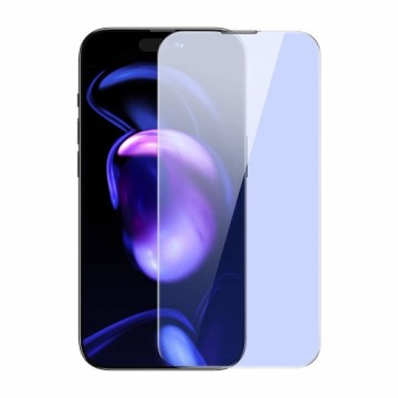 Закаленное стекло Baseus Crystal с защитой от голубого света и пыли 0,3 мм для iPhone 14 Pro Max (2 шт.)