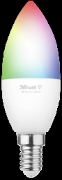 LED spuldze Trust Smart WiFi LED Candle E14 White & Colour