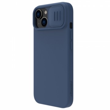 Nillkin CamShield Silky Magnetic Silicone Case for Apple iPhone 14 Plus Blue