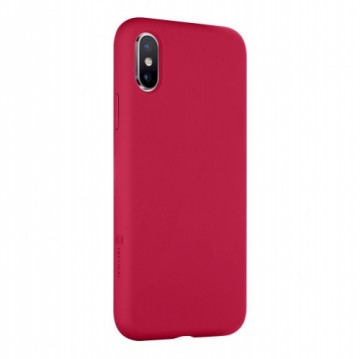 Tactical Velvet Smoothie Cover for Apple iPhone X|XS Sangria