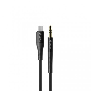 Devia cable Ipure audio jack 3,5 mm - USB-C 1m black