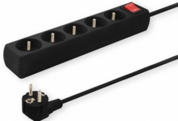 Pagarinātājs Savio Power Strip 5-way 1.5m