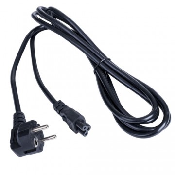 Akyga power cable for notebook AK-NB-10A clover CCA CEE 7 | 7 | IEC C5 3 m