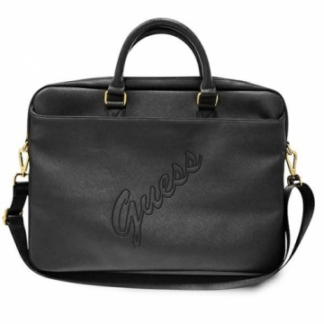 Guess Bag GUCB15PUSASBK 16 &quot;black | black Saffiano Script