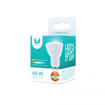 Forever Light LED bulb GU10 7W 230V 4500K 560lm 38°