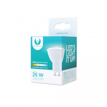 Forever Light LED bulb GU10 3W 230V 4500K 245lm