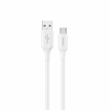 Dudao L2SM USB-A | micro USB 6A cable 1.2 m - white