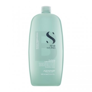 Alfaparf Milano Semi Di Lino Scalp Rebalance attīrošs šampūns pret blaugznām, attīrošs šampūns 1000 ml