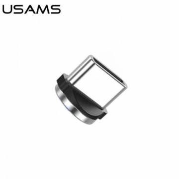 USAMS Adapter magnetyczny USB-C bulk srebrny|silver SJ159USBTA (US-SJ159)