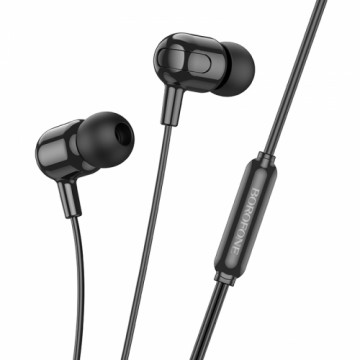 Borofone Earphones BM84 Berry with microphone black