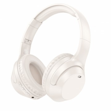 OEM Borofone Headphones BO26 Delightful bluetooth white