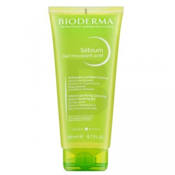 Bioderma Sébium attīrošs gēls-dzelīte Moussant Actif 200 ml