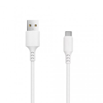 Setty cable USB - USB-C 1,0 m 3A white