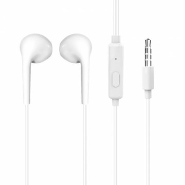 Dudao in-ear wired mini jack 3.5mm earphone headset white (X10S white)