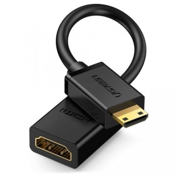 UGREEN 20137 Adapter Mini HDMI to HDMI, 22cm (black)