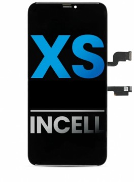 INCELL displejs Apple iPhone XS melns (pilna servisa daļa)