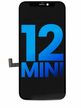 INCELL display for Apple iPhone 12 Mini black (full service part)