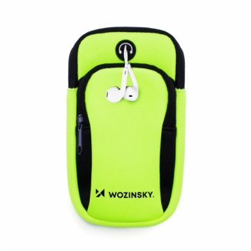 Wozinsky running phone armband green (WABGR1)