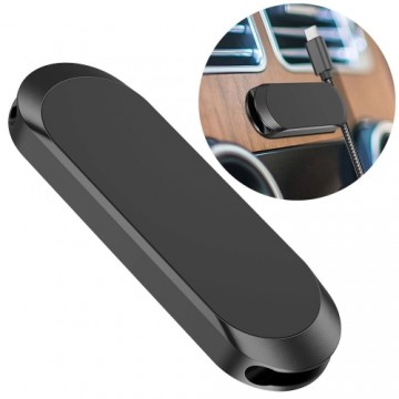 Flat Vehicle Mount Magnetic Bracket for Dashboard black