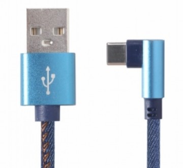 Gembird USB Male - USB Type-C Male 1m Blue