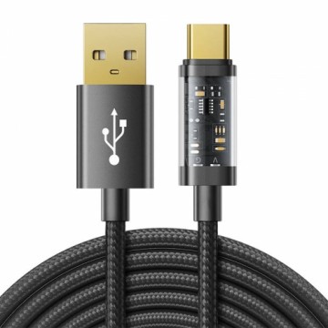 Joyroom USB cable - USB Type C for charging | data transmission 3A 2m black (S-UC027A20)