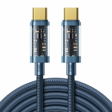 Joyroom cable USB Type-C - USB Type-C 100W 2m blue (S-CC100A20)