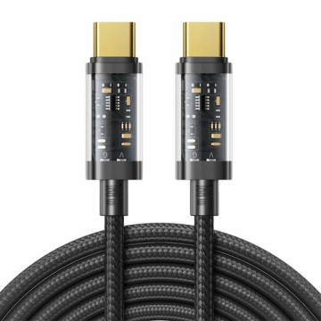 Joyroom cable USB Type-C - USB Type-C 100W cable 2m black (S-CC100A20)