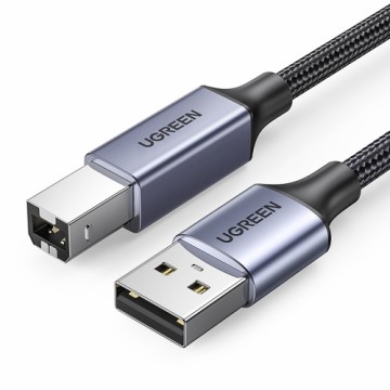 Ugreen uSB B tipa printera kabelis (vīriešu) - USB 2.0 (vīriešu) 480 Mbps 5m melns (US369 90560)