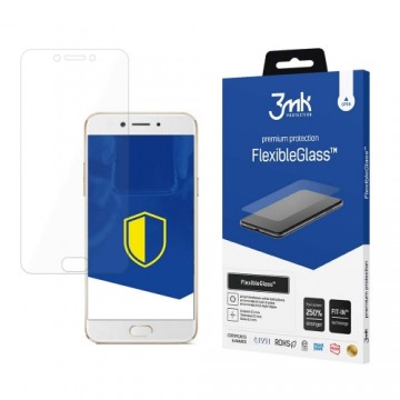 Oppo A77 - 3mk FlexibleGlass™ screen protector