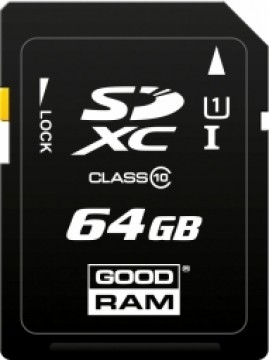 Goodram SDXC 64GB Class 10 UHS