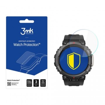Amazfit T-Rex 2 - 3mk Watch Protection™ v. FlexibleGlass Lite screen protector