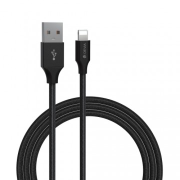 Devia cable Gracious USB - Lightning 2,0 m 2,1A black