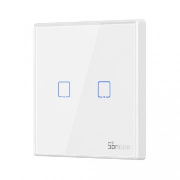 Sonoff wireless 433MHz smart wall switch T2EU2C-RF (2-channel)