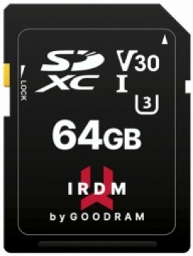 Goodram SDXC IRDM UHS-I U3 64GB