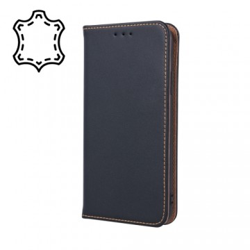 Geniune Leather Smart Pro case for Samsung Galaxy S22 black