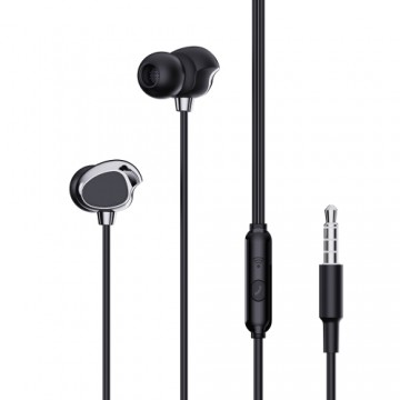 XO Wired earphones EP53 jack 3,5mm black