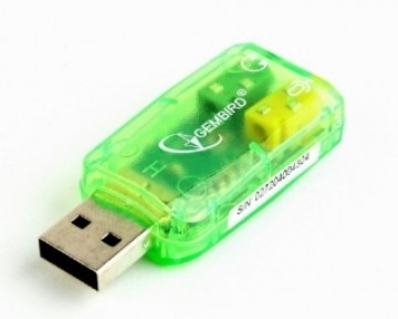 Gembird USB sound card Virtus