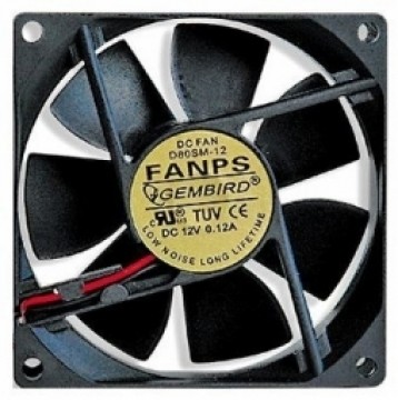 Ventilators Gembird 80mm PSU fan FANPS