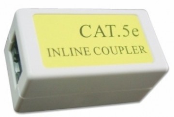 Adapteris Gembird RJ45 Female - RJ45 Female White