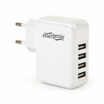 Energenie 4-port Universal USB 3.1A White