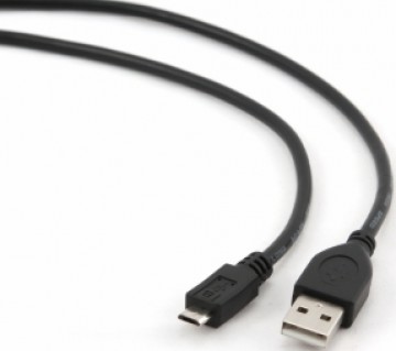 Kabelis Gembird USB Male - MicroUSB Male 0.5m Black