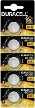 Duracell CR2032 5 pack