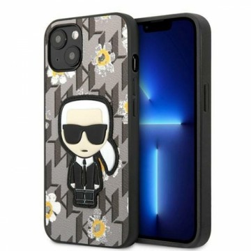 Karl Lagerfeld Ikonik Flower Case for iPhone 13 Grey