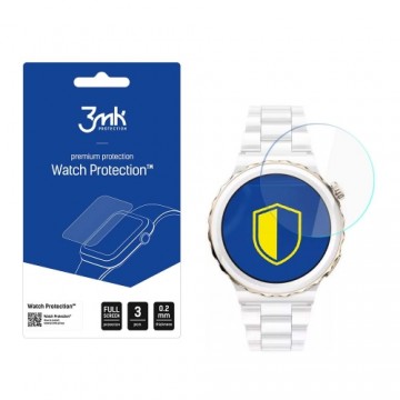 Huawei GT 3 Pro Elegant 43mm - 3mk Watch Protection™ v. FlexibleGlass Lite screen protector