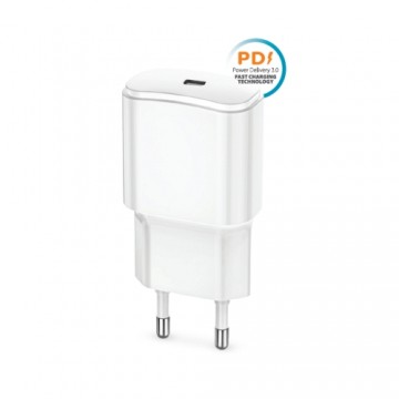 Forever TC-01 PD charger 1x USB-C 20W white