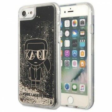 Karl Lagerfeld Liquid Glitter Gatsby Case for iPhone 7|8|SE2020|SE2022 Black