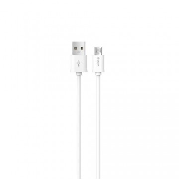 Devia cable Smart USB - microUSB 1,0 m 2,1A white