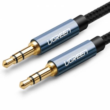 UGREEN AV112 Mini jack cable 3.5mm AUX 1m (blue)